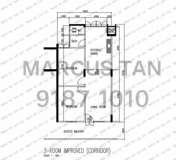 Blk 801 French Road (Kallang/Whampoa), HDB 3 Rooms #602178021